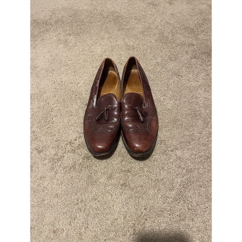 VTG Brooks Brother Wingtip Tassel Size 45C/US Size 11.5
